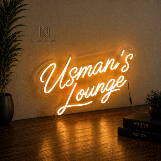 Custom Neon Name Sign